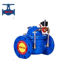 China Hydraulic Cast Steel Electric Water Flow Control Valve Quick Response wholesale