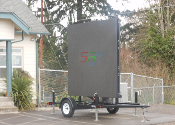 960mm x 960mm LED Mobile Truck Asynchronous Control LED Mobile Billboard