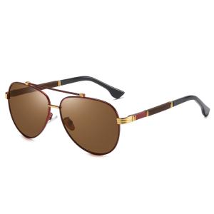 China Shades Trendy UV400 Polarized Stylish Sunglasses TAC Luxury Men BSCI wholesale