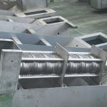 2690 * 880 * 1600 Screw Filter Press Machine Sludge Dewatering 0.8kw