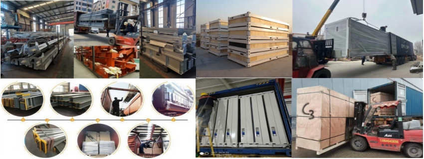 Custom Prefabricated Steel Structure Workshop for Warehouse Factory