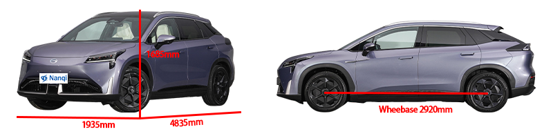 AION LX 2022 Mid Size Electric SUV Long Cruising Range New Energy Vehicle