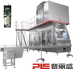 China 1000ml Prisma Aseptic Carton Filling Machine for Juice 6000PPH wholesale