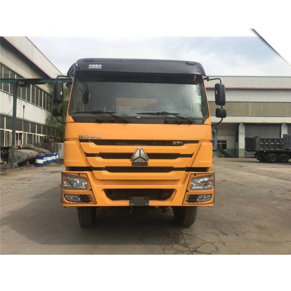 336/371hp Howo 6x4 Dump Truck , 41-50 Ton Sand Tipper Truck 3800+1400mm Wheel