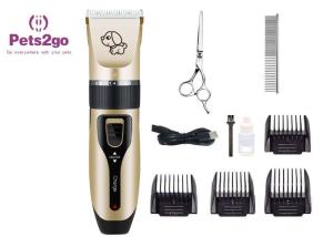 China Ultra Quiet LCD Indication 4.5w Pet Hair Shaver wholesale