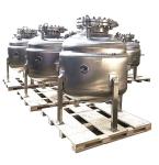 Full Stainless Steel Butane Gas Tank Reaction Kettle High - Efficiency