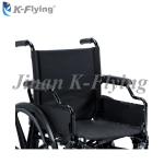 Height Adjustable Aluminum Foldable Manual Wheelchair For Disabled Adult