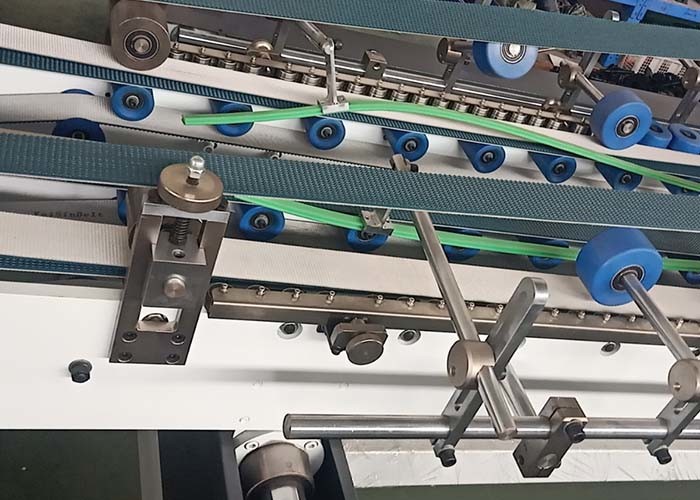 220pcs/Min Automatic Folder Gluer Stitcher Machine 7000kgs PLC Control