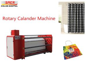 China Oil Heating Roll To Roll Sublimation Machine Rotary Calender wholesale