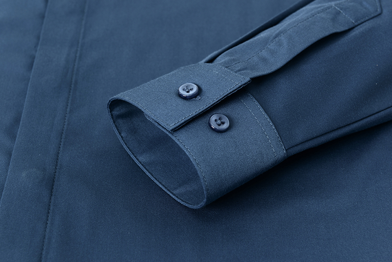 Stand Collar Mens Plain Shirts for Adult Leisure in Polyester Viscose Acrylic Classic