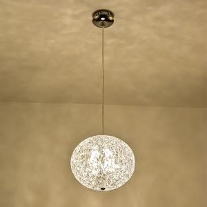 China Post Modern Living room Acrylic Oval Ball Chandelier Bedroom Planet Suspension Lamp(WH-MI-385) wholesale