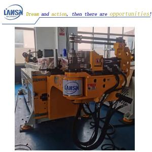 China Gi Exhaust Tube Pipe Bending Machine Press Brake Steel Bender Car For Shipyard Parts wholesale