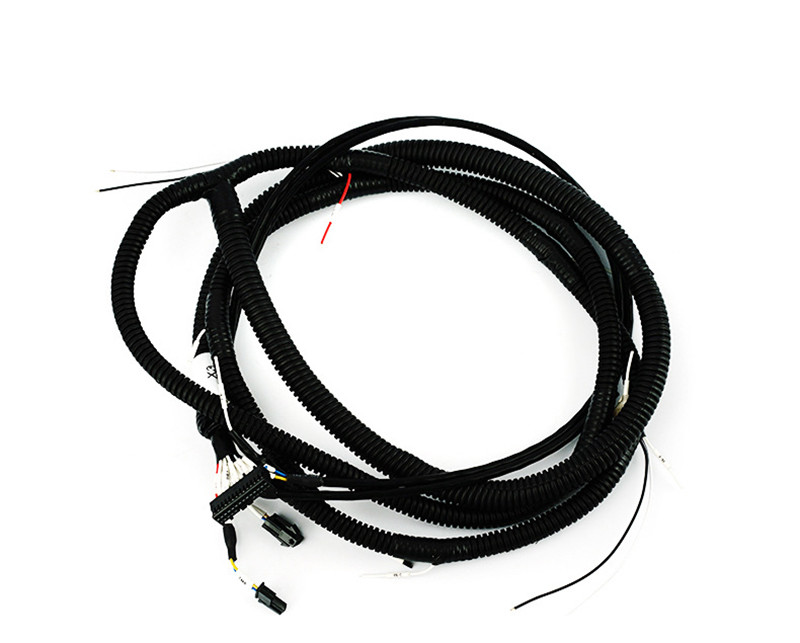 Low frequency 89 Hole ECU Wiring Harness Electric Vehicle Transfer Wiring