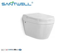 China White Wall Mounted Commode Toilet 570*370*410 Mm With Upc Certificated wholesale