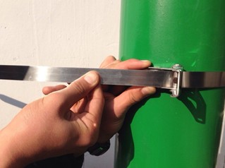 LKS-400mm Universal Stainless Steel Clamping Ties