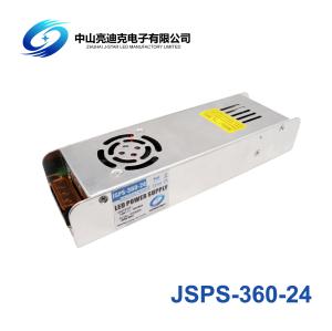 China CB 24v 15A 360w Adjustable Switching Power Supply Fan Cooling wholesale