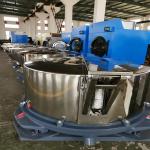 Stainless steel industrial dewatering machine