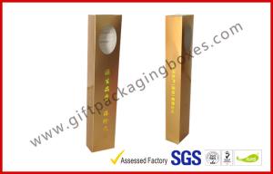 China Long Incense Gold Gift Card Board Packaging Window For Incense Packet wholesale