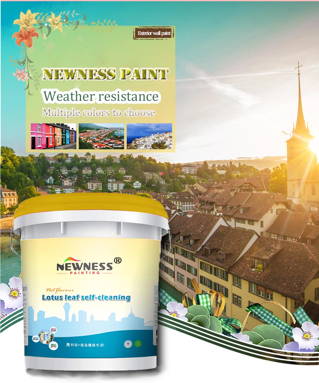 Pure Acrylic Emulsion Paint Your Go-to for Colorful Exterior Wall Decoration and More