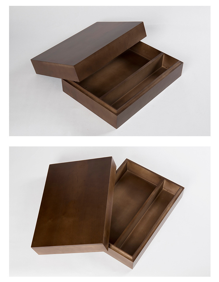 Reusable Stable Wooden Champagne Box , Leakproof Wooden Gift Boxes For Wine Bottles