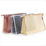 Fashion Custom Stone Pattern Pvc Cosmetic Toiletry Bag