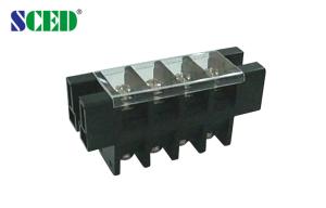 China Plastic Cover 180A Panel Mount Terminal Block 21mm Perforation wholesale