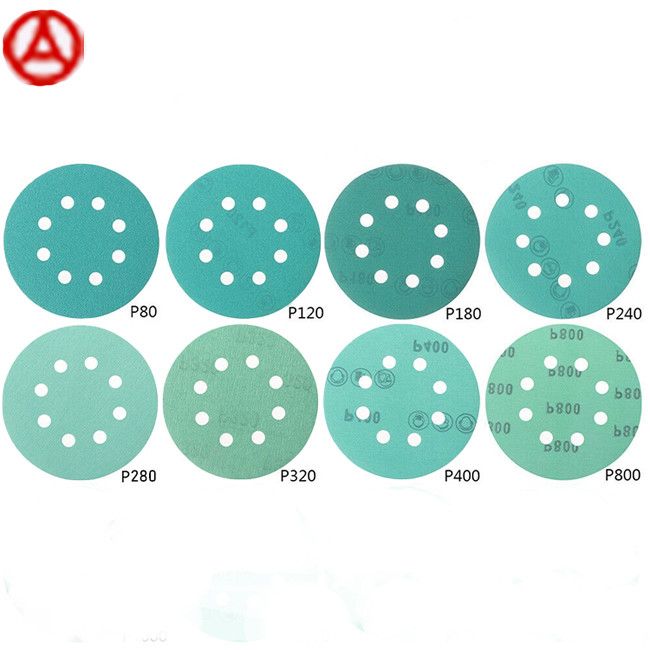 6 Inch Hook And Loop Sanding Pads Abrasive Tools Car Sanding Sandpaper
