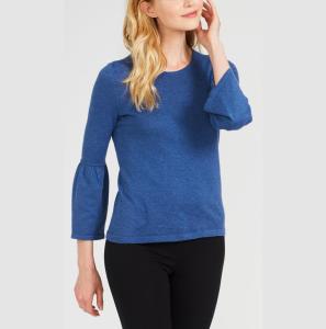 China Comfortable Round Neck Pullover Sweater , Multi Gauge Ribbed Knit Sweater wholesale