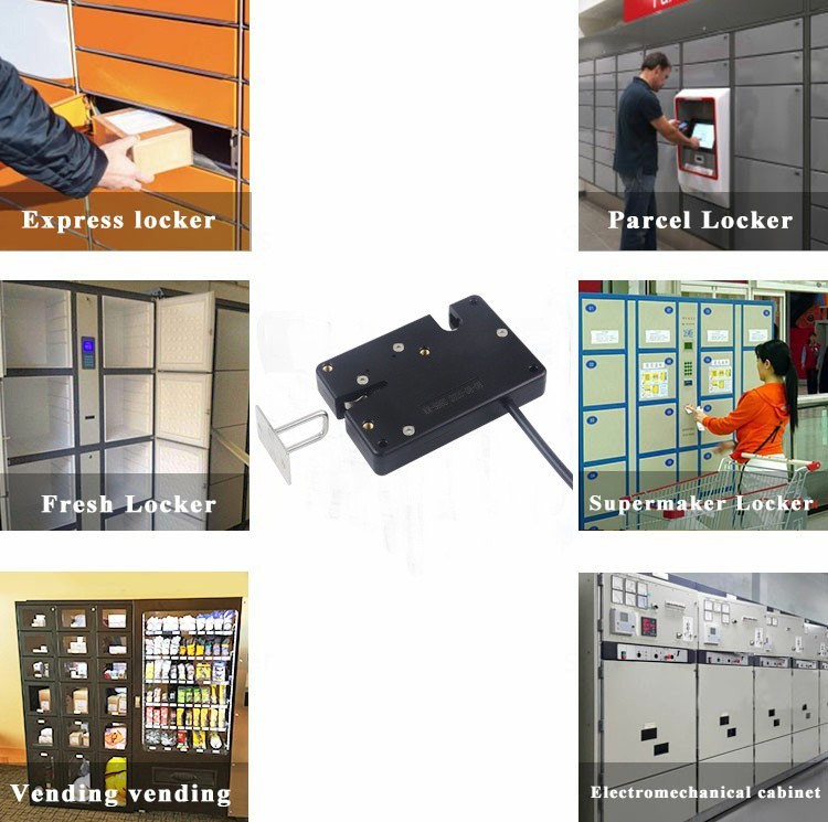 RoHS ABS Waterproof Electronic Lock For Storage Locker Cabinet