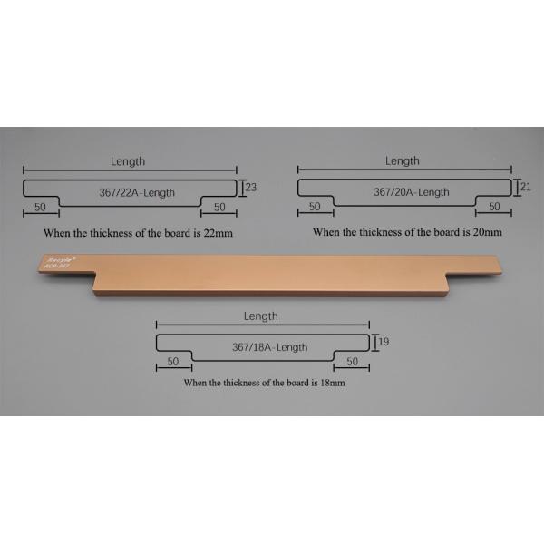 3M Cabinet Aluminium Furniture Handles OEM ODM