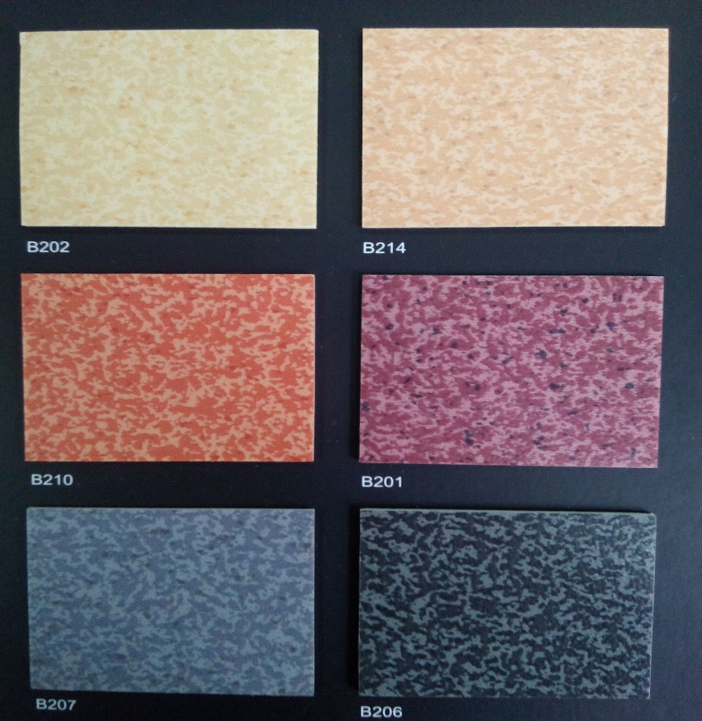 Colored PVC Floor Covering Thickness 2.0mm Anti - Corrosive Feature