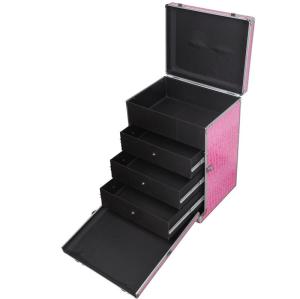 China Professional aluminum makeup beauty case wholesale