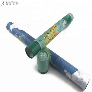 China Disposable Custom Printed Paper Tubes / Coated Cardboard Shipping Tubes wholesale