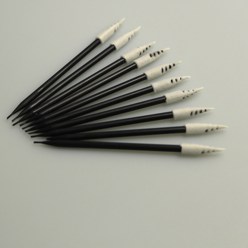 Spiral Sharp Sponge Head Foam Swab For Hobby Projects Clean