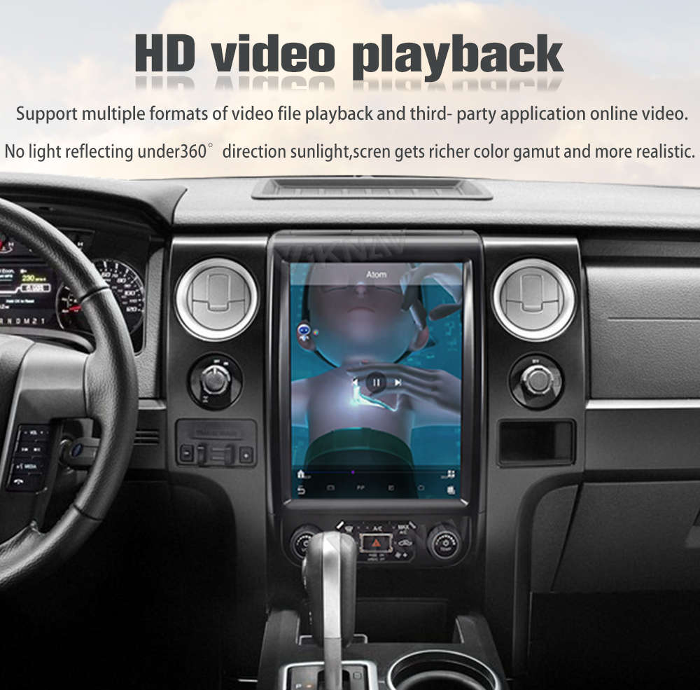 12.1 Inch Touch Screen Car Radio For Ford F150 2013 - 2014 Android 11