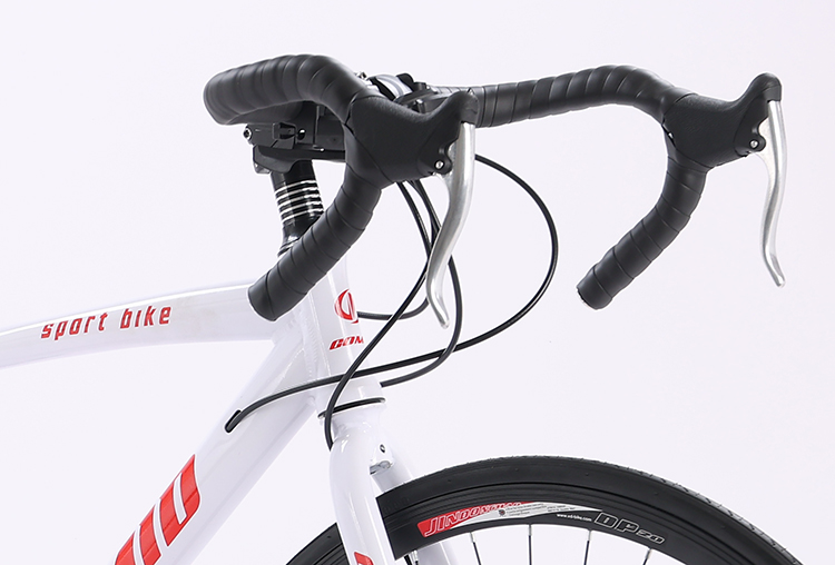 Aluminum Alloy Frame 700C Road Bike B2B Customization Racing City Bike with Carton Size 135*19*72cm