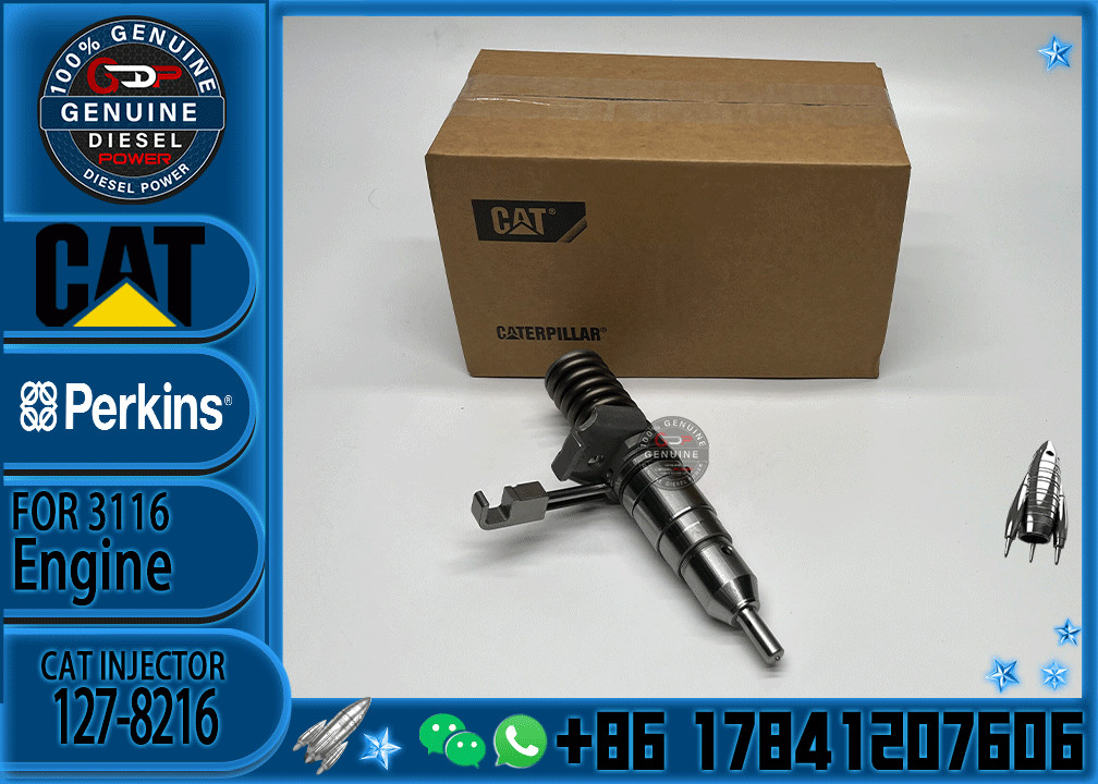 Excavator Parts 3114 3116 diesel engine parts injector assy 1278216 127-8216