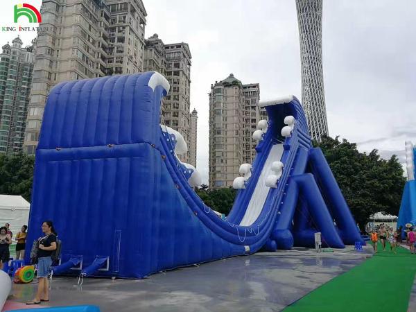 Kids Water Park Outdoor Playground Water Playground Equipment Water Slide Play