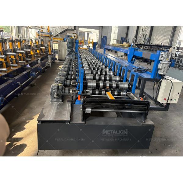 High Precision Shutter Door Roll Forming Machine with 12 Forming Stations and 5.5Kw Motor Power