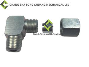 China Sany And Zoomlion Concrete Pump Truck Parts Lubrication Right Angle Joint φ6 wholesale