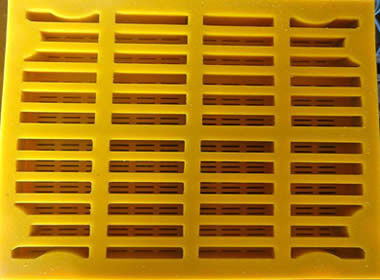 Quarry Crusher Non Blinding Polyurethane Screen Panels Modular 2ft X 1ft