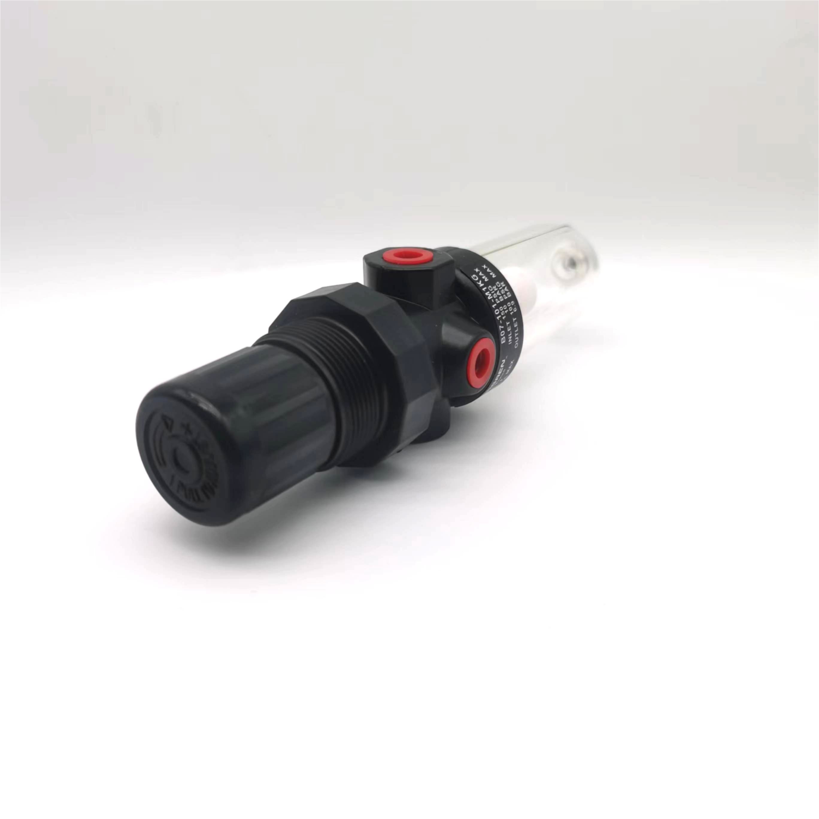 B07-201-M1KG Norgren G1/4 5µm Filter RegulatorManual Drain B07 Series Filter/Regulator Without Gauge