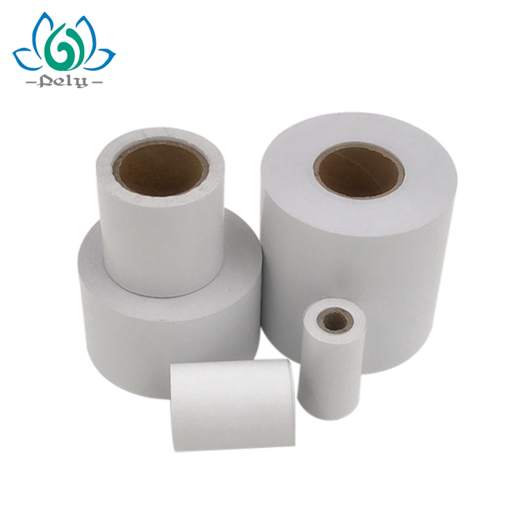 Linerless Waterproof Self Adhesive Labels In Rolls For Supermarket