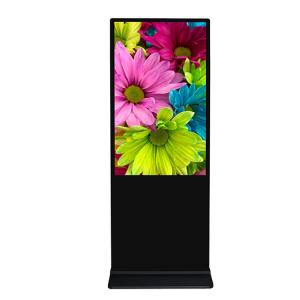 China OEM ODM Floor Standing Digital Signage , 75 Inch Floor Standing Advertising Display wholesale