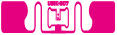 Customized Uhf Clothing Rfid Tag / Stock Management Reusable Rfid Tags