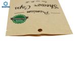 Kraft Paper Three Side Sealed 110 mic Compostable Coffee Bags