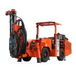 Hydraulic Production Underground Jumbo Drill Rig 30 Meters Depth DL2