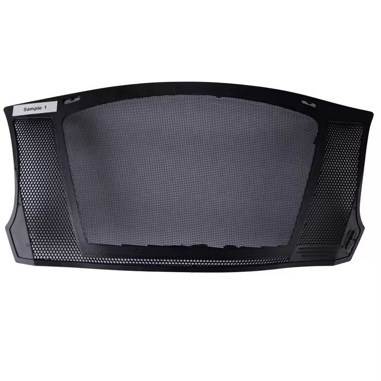 Replaceable Metal Mesh Visor For Industrial Protection Wire Mesh Face Shield Splash-Proof Face Visor For Forestry Helmet