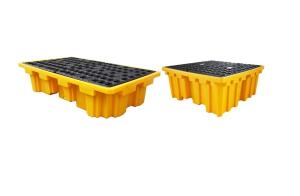 China Covered Polyethylene IBC Containment Pallet Chemical Resistance Outdoor Pallet wholesale
