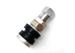 Motorcycle Tire Valve VAMD161 Metal Cap 0.453'' Rim Hole 34mm Length